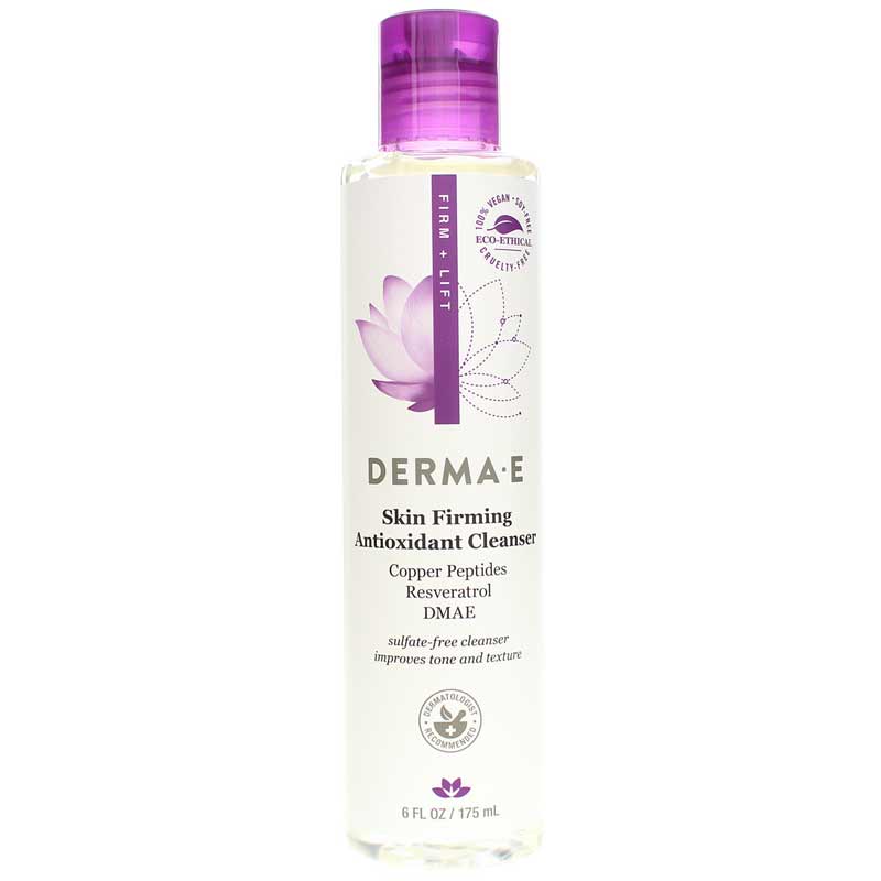 Derma E Skin Firming Antioxidant Cleanser 6 Oz