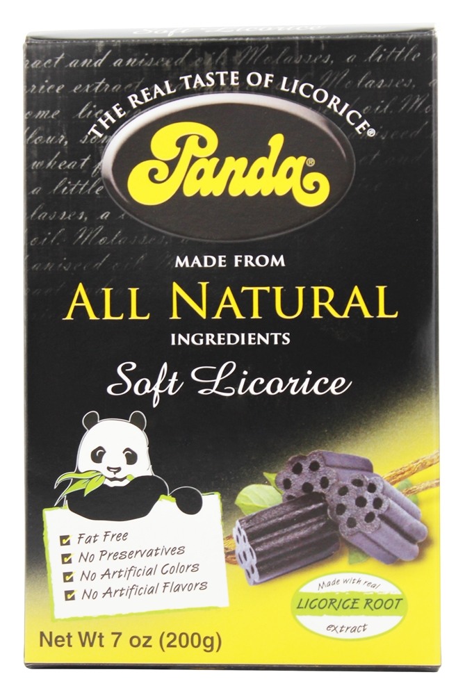 Panda - Licorice Soft Chews Black - 7 oz.