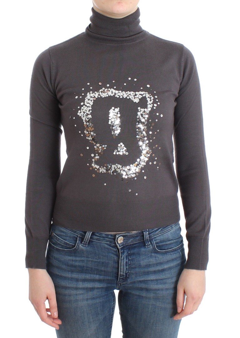 John Galliano Women's Turtleneck Cotton Sweater Brown SIG11968 - XXS