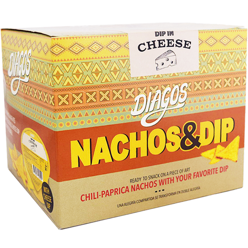 Nachobox Chips & Cheddardip 190g - 71% rabatt