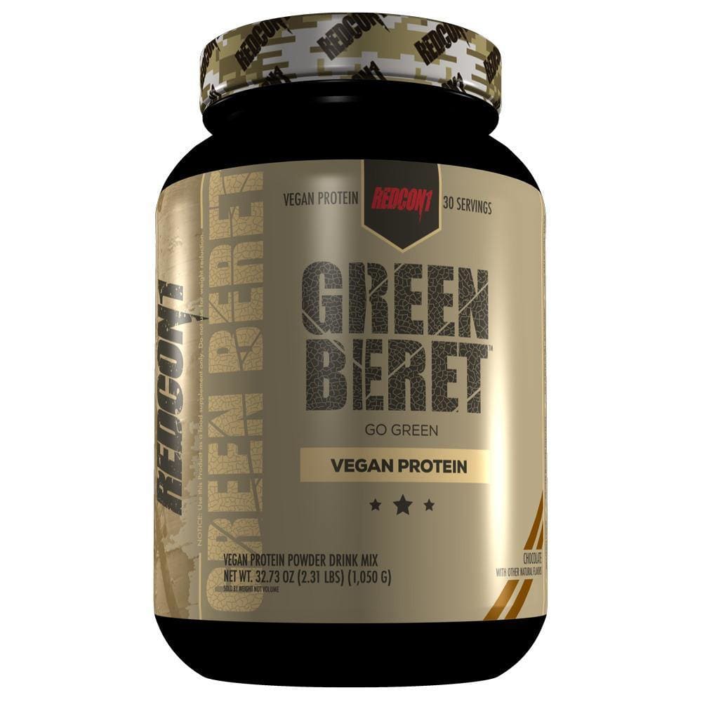 Green Beret - Vegan Protein, Strawberry - 930 grams