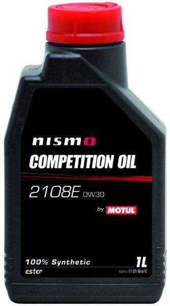 Moottoriöljy MOTUL NISMO COMP OIL 0W30 1L 2108E
