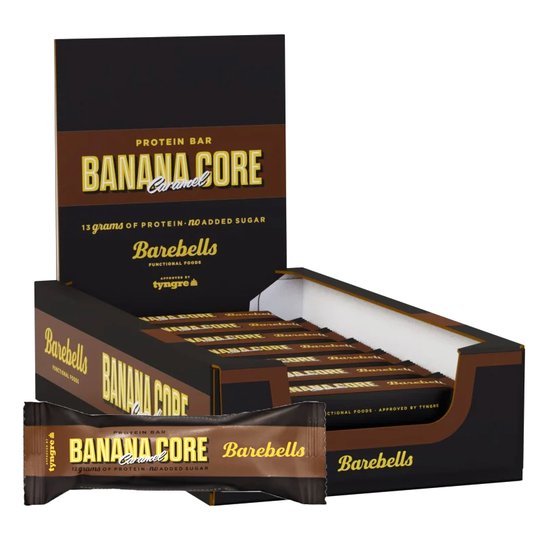Proteiinipatukat Banana Caramel Core 18kpl - 49% alennus