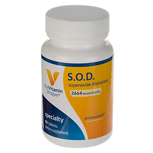 S.O.D. (Super Oxide Dismutase) 2664 mccord units - Antioxidant (90 Tablets)
