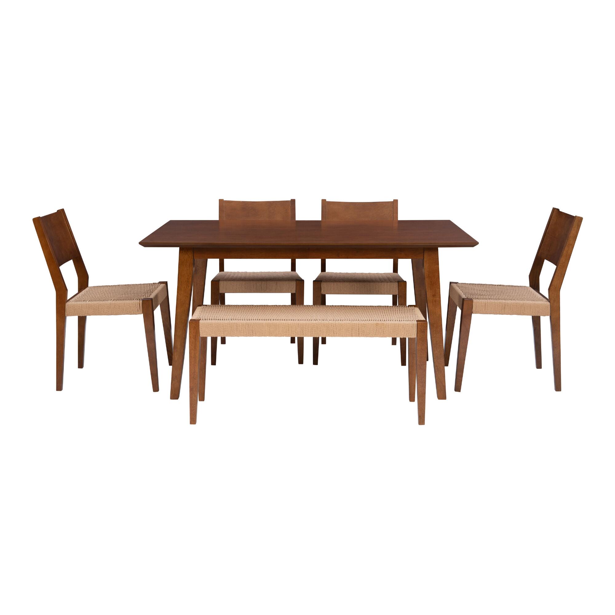 Brown Wood Morgan Dining Collection by World Market