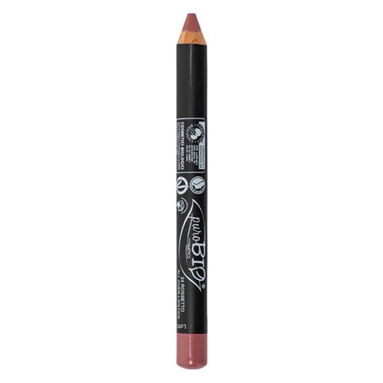 puroBIO Cosmetics Lipstick Pencil - 24 Mauve Pink, 2,3 g