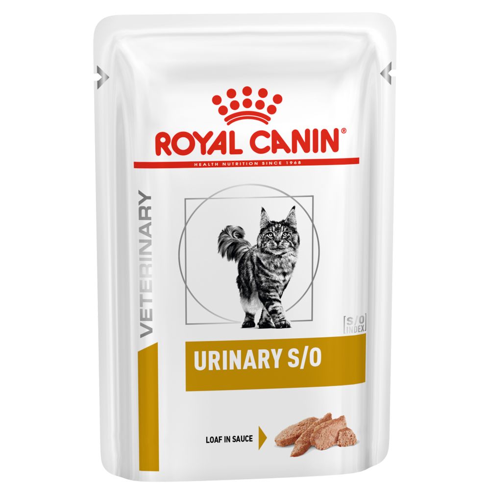 Royal Canin Veterinary Cat - Urinary S/O LP 34 Loaf in Sauce - Saver Pack: 48 x 85g