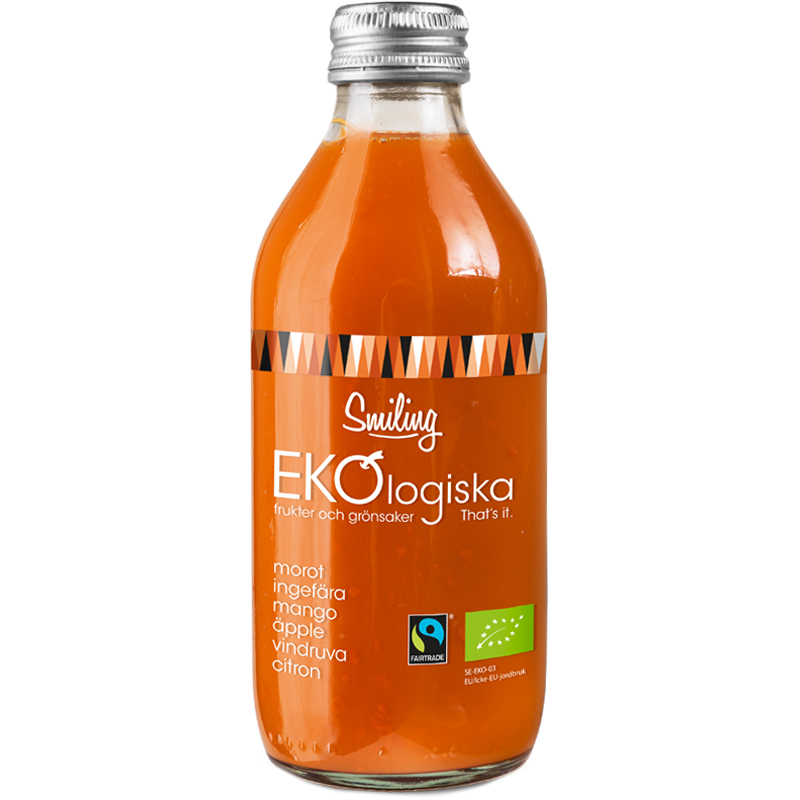 Eko Juice Morot, Ingefära & Mango 260ml - 16% rabatt