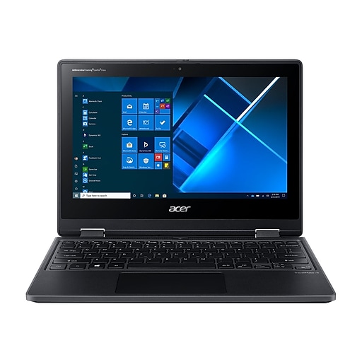 Acer TravelMate Spin B3 TMB311RN-31-C4SU 11.6" Laptop, Intel Celeron, 4GB Memory, 128 GB eMMC, Windows 10 Pro
