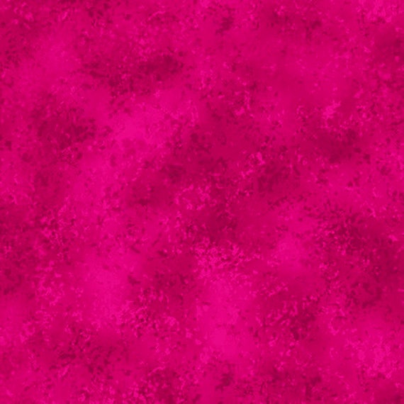 Fuchsia Pink Blender From Rapture Collection Quilting Treasure Fabric - 100% Quilt Shop Cotton
