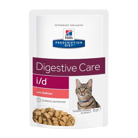 Hill's Prescription Diet Feline i/d Digestive Care Salmon 12x85 g
