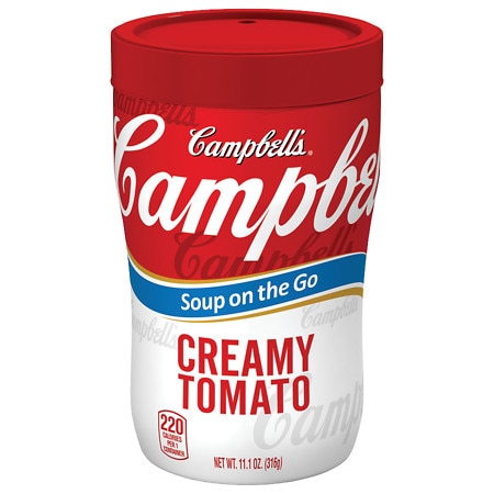 Campbell's Soup on the Go Creamy Tomato Soup - 10.75 Ounces