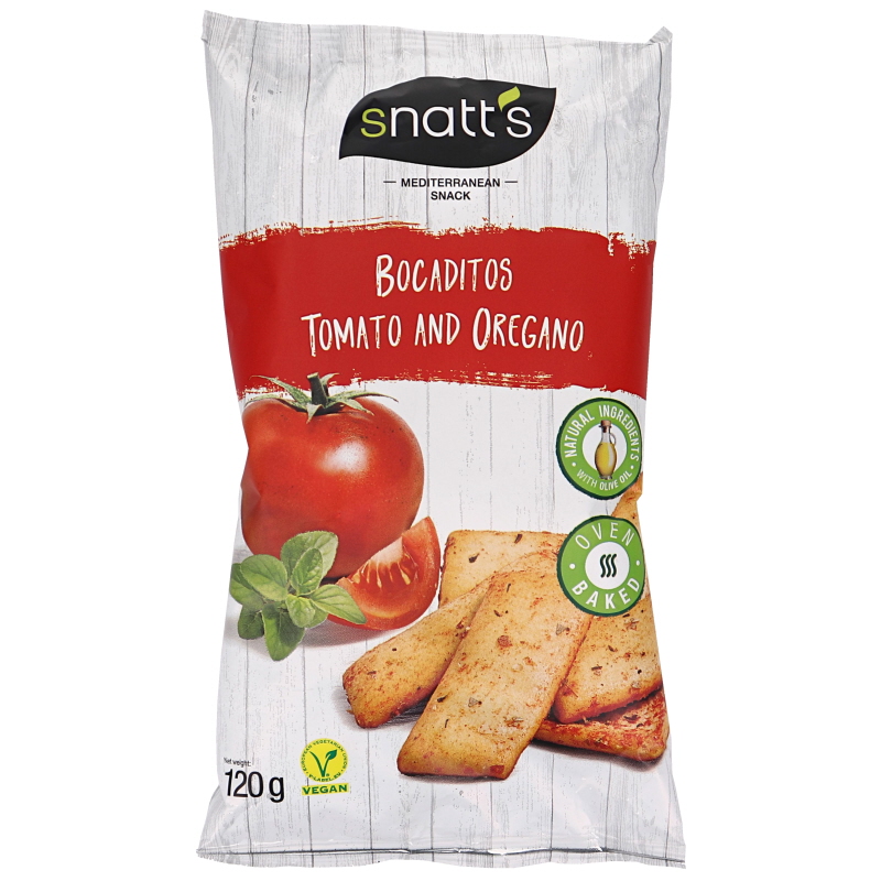 Brödsnacks Tomato & Oregano - 21% rabatt