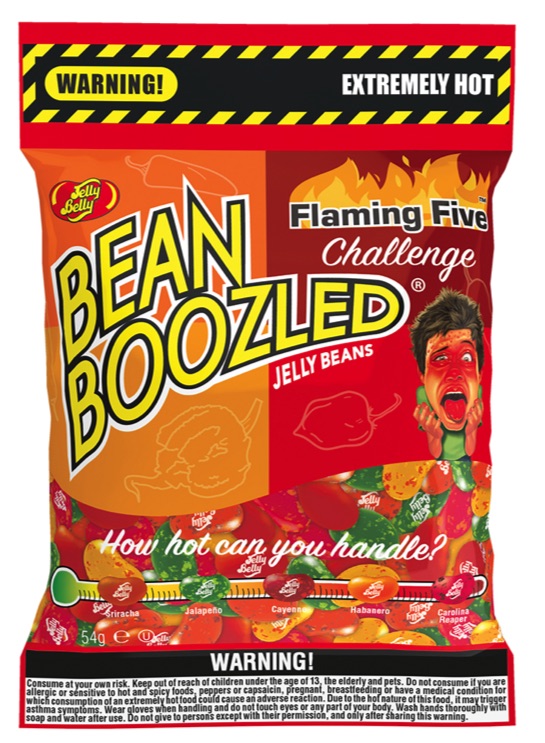 Jelly Belly BeanBoozled Flaming Five 54g