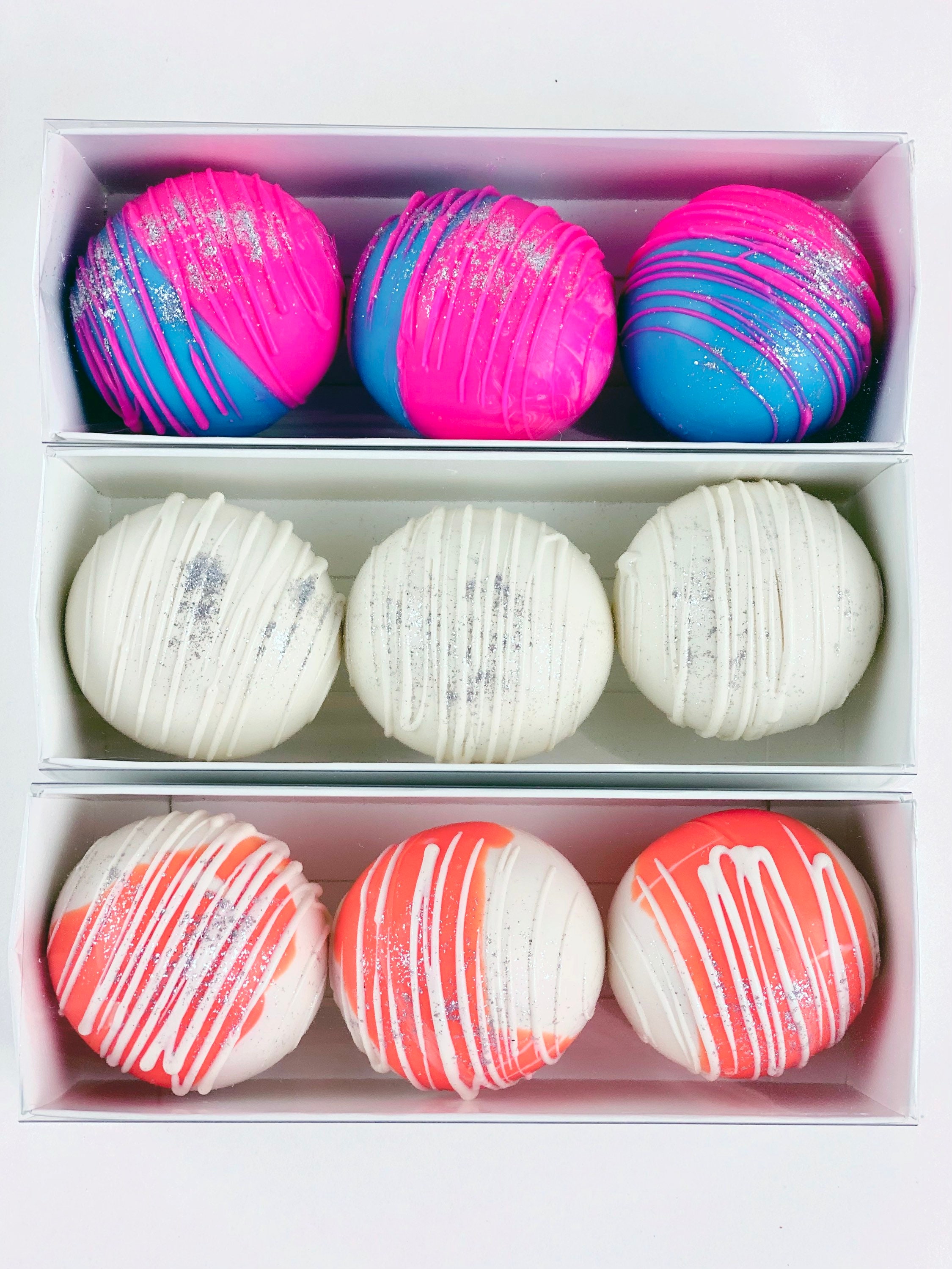 Milkshake Blender Balls 8 Pack Choose From Assorted, Orange Cream, Cotton Candy Or Cookies & Cream
