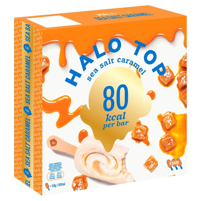 Halo Top Sea Salt Caramel Low Calorie Sticks