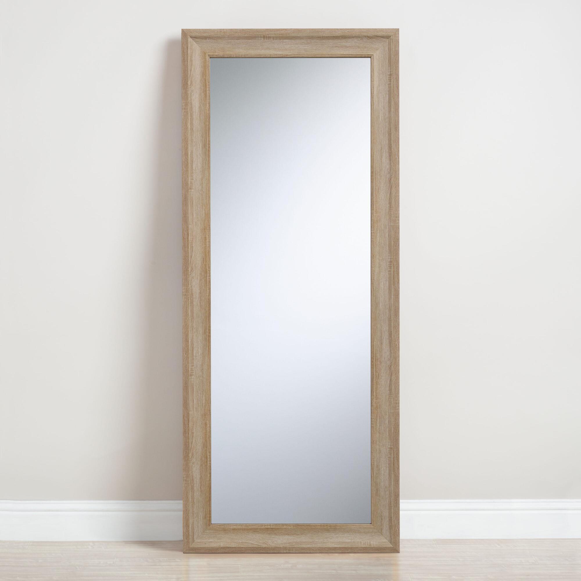 Light Natural Full Length Mirror - Wood by World Market