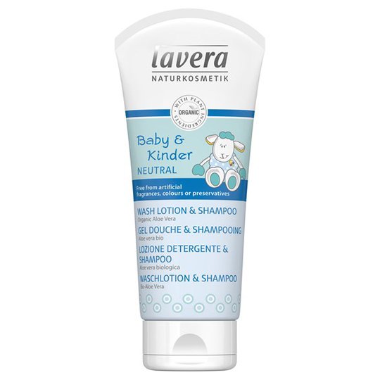Lavera Baby & Kinder Neutral Wash Lotion & Shampoo, 200 ml
