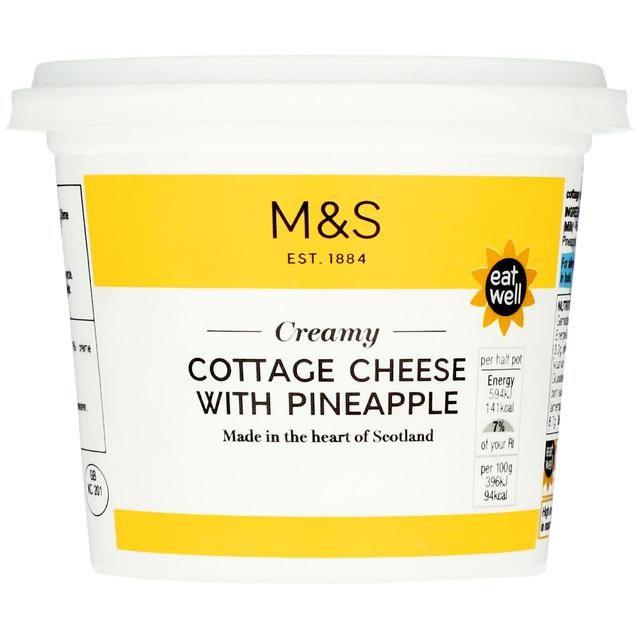 M&S Cottage Cheese with Pineapple