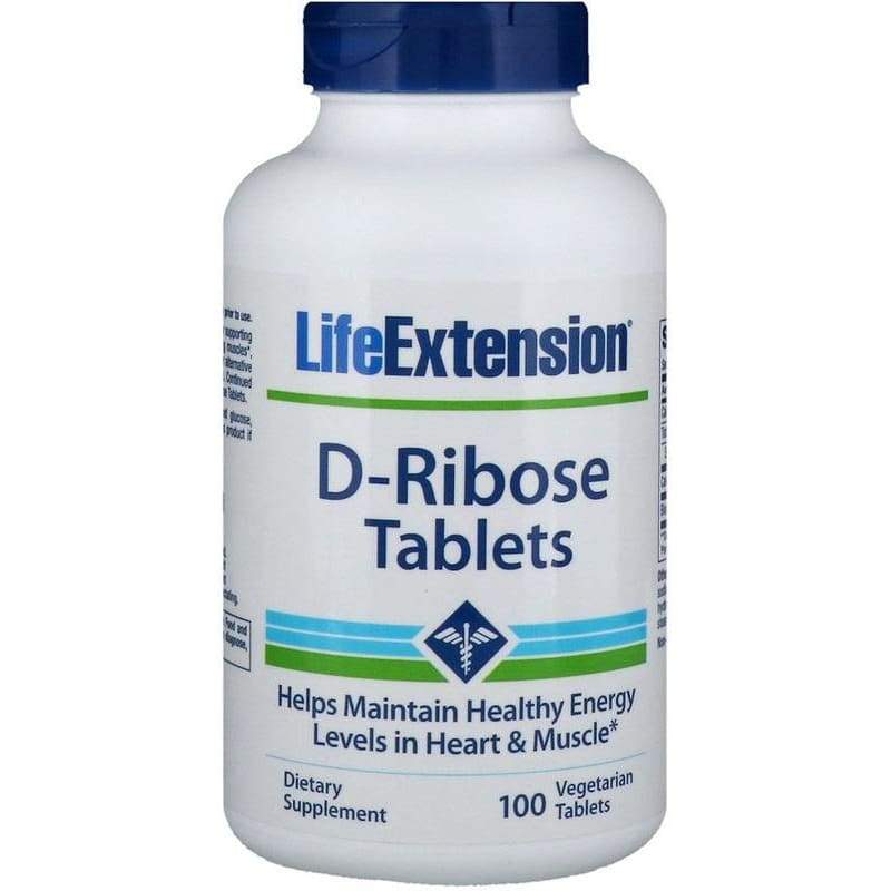 D-Ribose Tablets - 100 vegetarian tabs