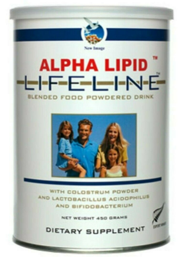 PRICE DOWN!! Alpha Lipid Lifeline Blended Milk Colostrum Powder 450g DHL EXPRESS