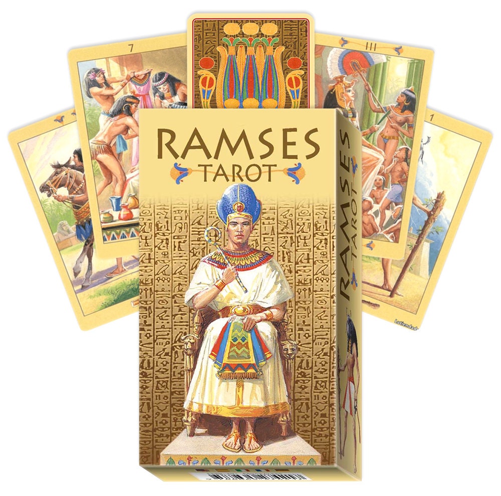 Ramses Tarot Of Eternity Deck Cards By Lo Scarabeo Giordano Berti Art Severino Baraldi Esoteric Divination Tool Brand New