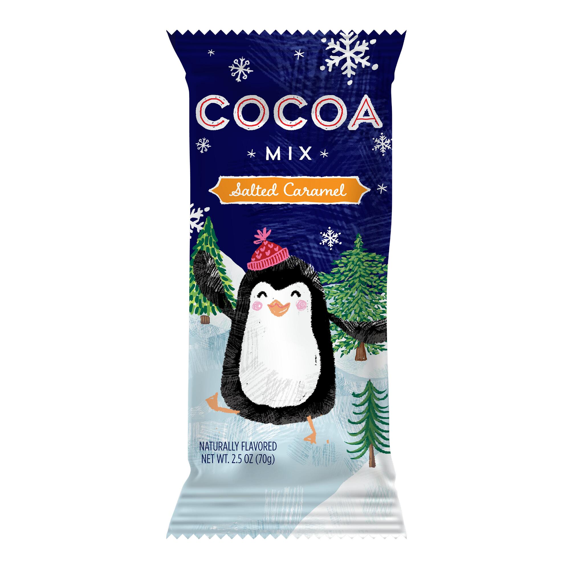 Santa & Friends Salted Caramel Hot Cocoa Packets Set Of 12 by World Market