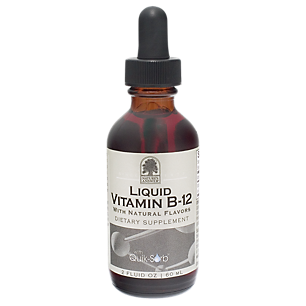 Liquid Vitamin B12 with Natural Flavors - 1,000 MCG (2 Fluid Ounces)