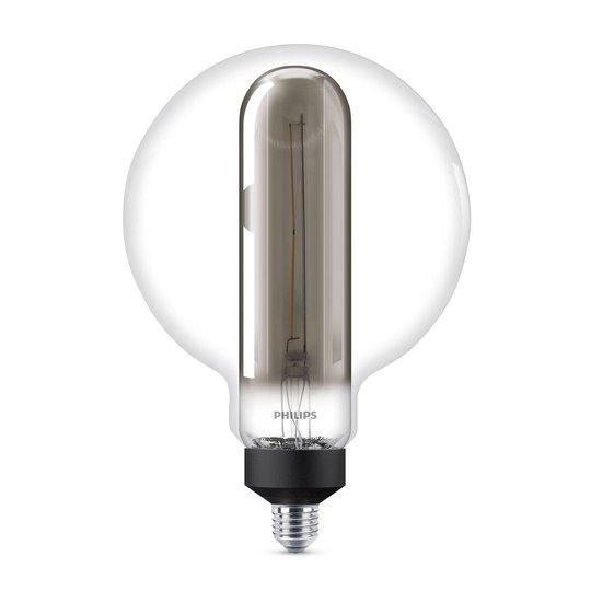 Philips Giant Globe smoky LED-lamppu E27 6,5W