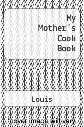 My Mother's Cook Book