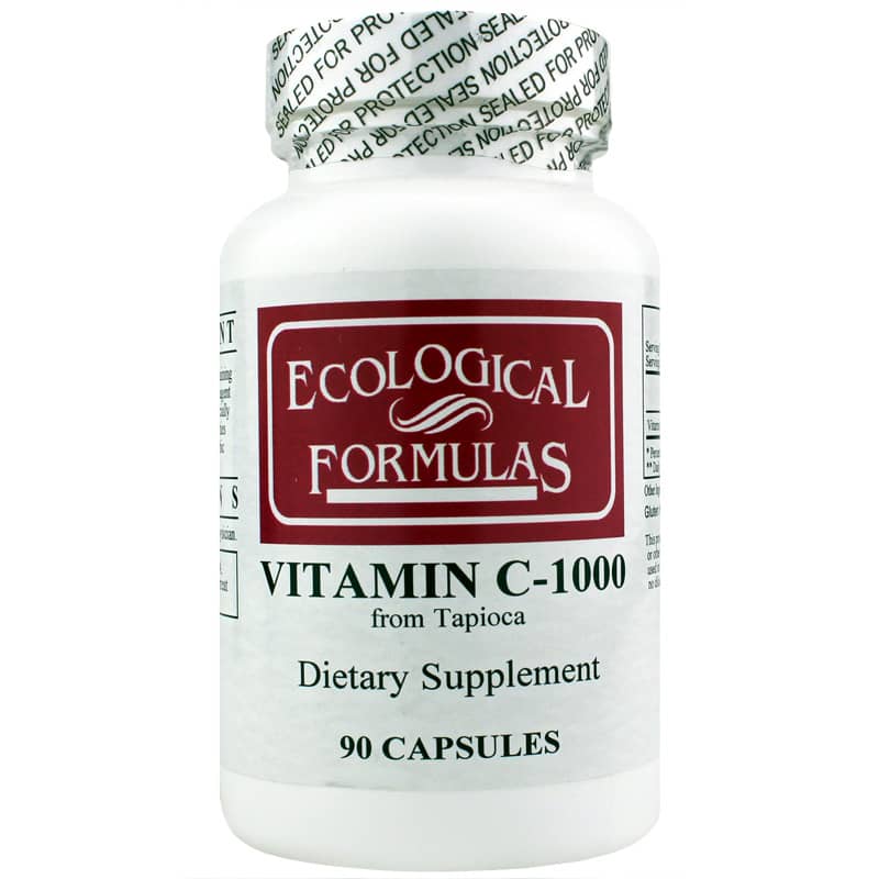 Ecological Formulas Vitamin C-1000 from Tapioca 90 Capsules
