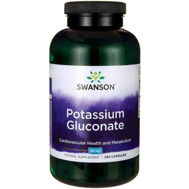 Potassium Gluconate, 99mg - 250 caps