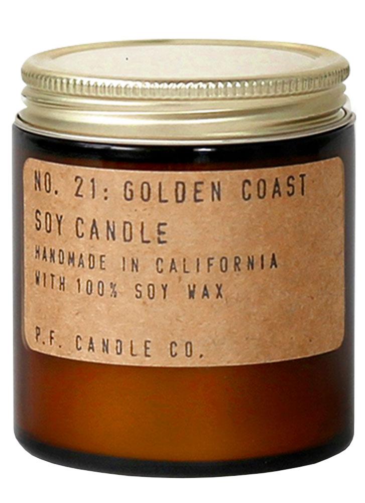 P.F. Candle Co. No. 21 Golden Coast Mini Soy Jar Candle
