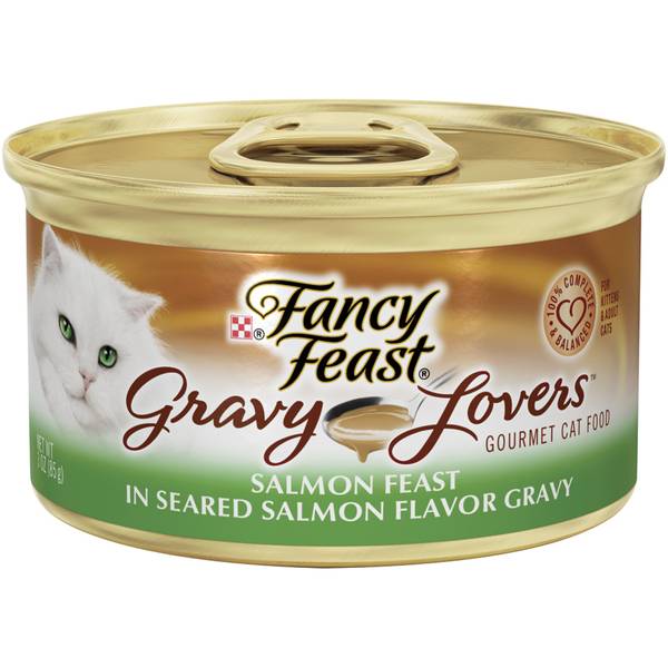 Fancy Feast Gravy Lovers Salmon Feast in Seared Salmon Flavor Gravy