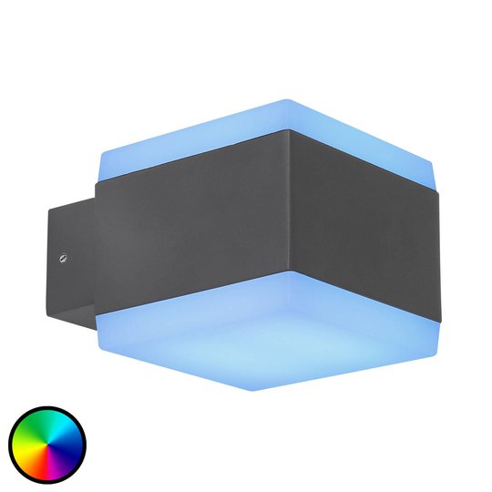 LED-ulkoseinälamppu Slice Tuya-Smart RGBW CCT