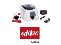 Kortprinter Edikio Access m/startsæt hvid farvebånd