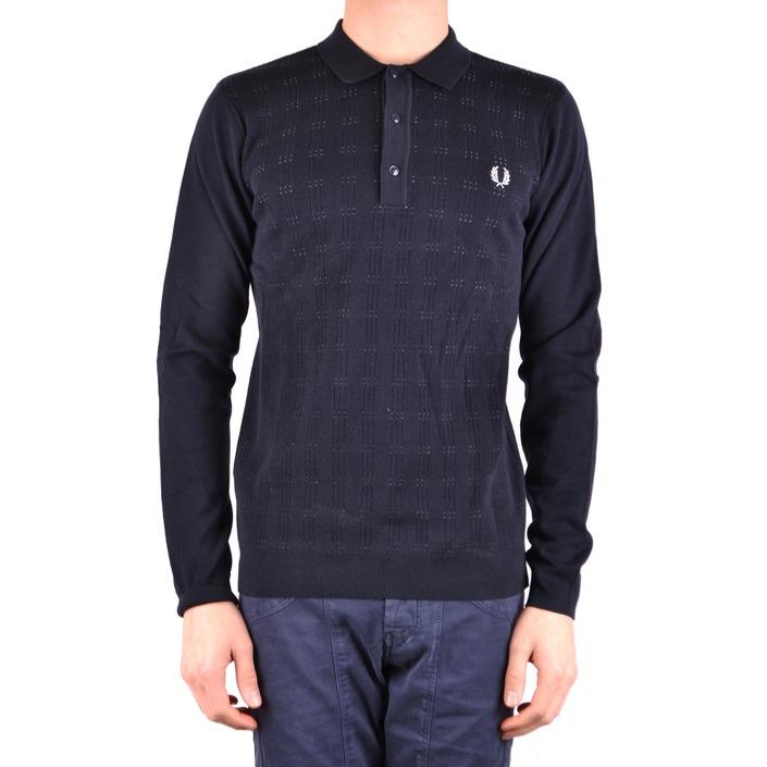 Fred Perry Men's Polo Shirt Blue 161369 - blue S