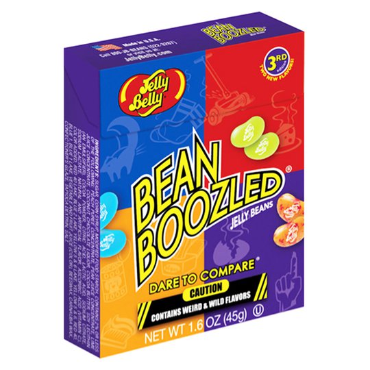 Karkkiaski, "Bean Boozled" 45 g - 50% alennus