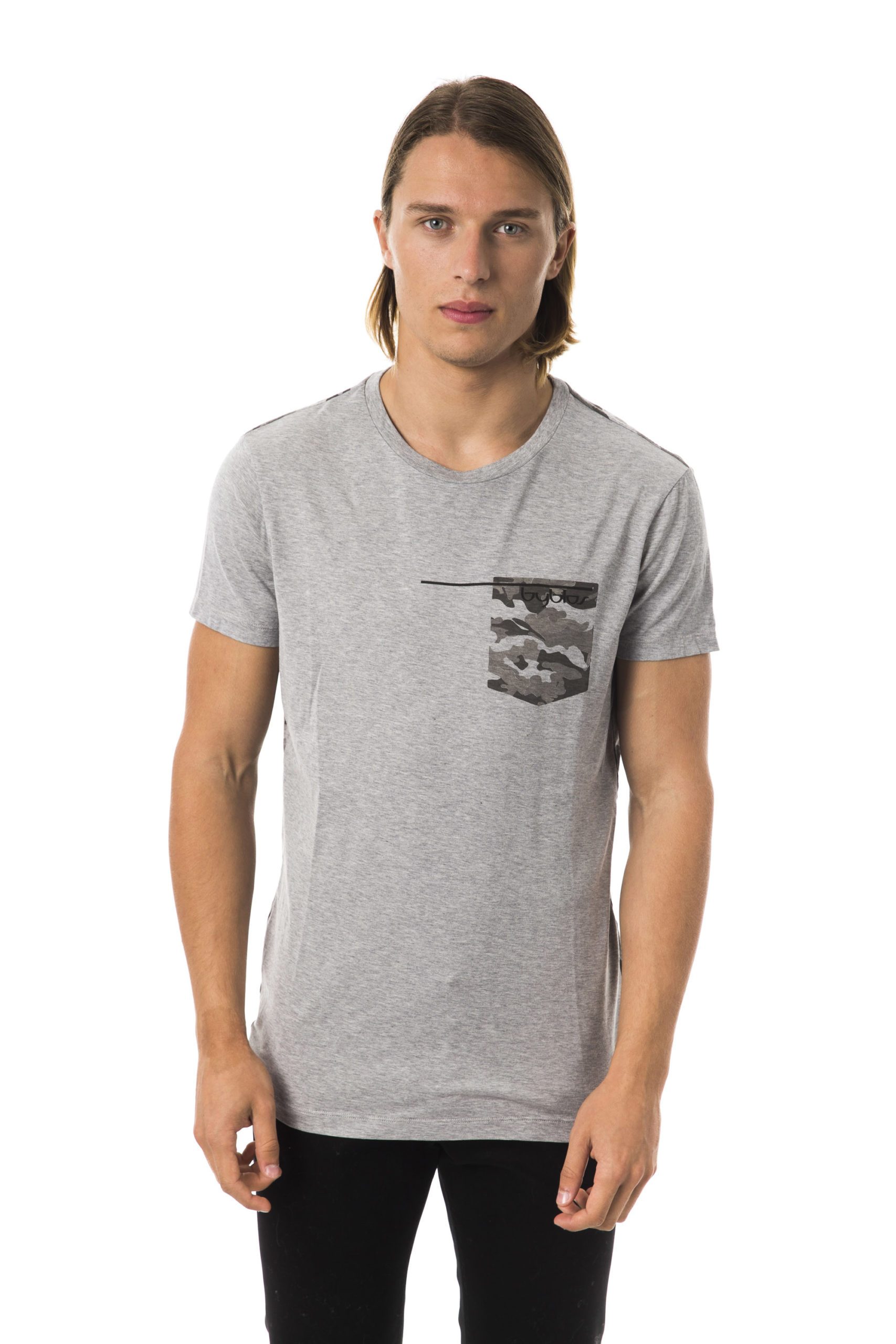Byblos Men's T-Shirt Gray BY678532 - M