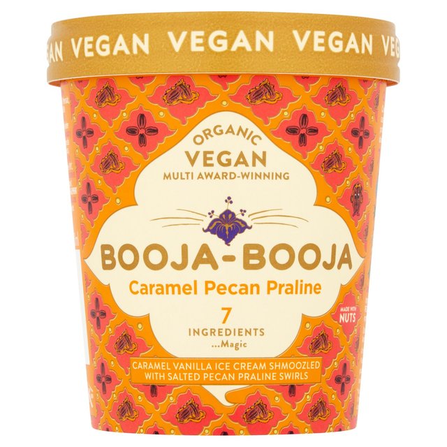 Booja Booja Organic Caramel Pecan Praline Ice Cream