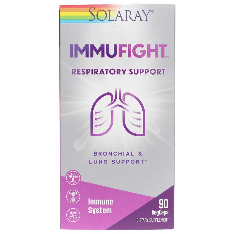 Solaray ImmuFight Respiratory Support 90 Veg Capsules
