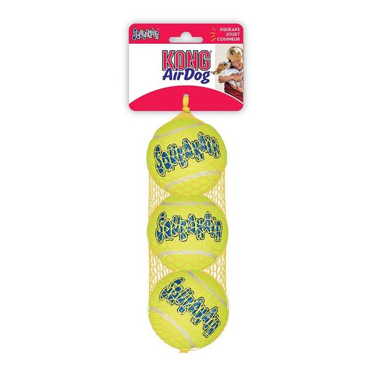 KONG AirDog Squeaker Tennisbollar (M)