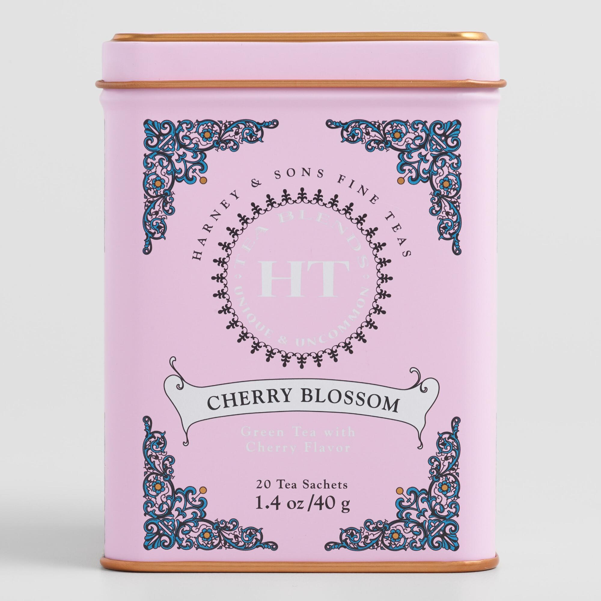 Harney & Sons Cherry Blossom Green Tea Sachets 20 Count by World Market