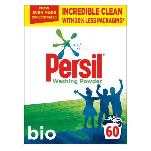 Persil Bio stain Fabric Cleaning Washing Powder 60 washes