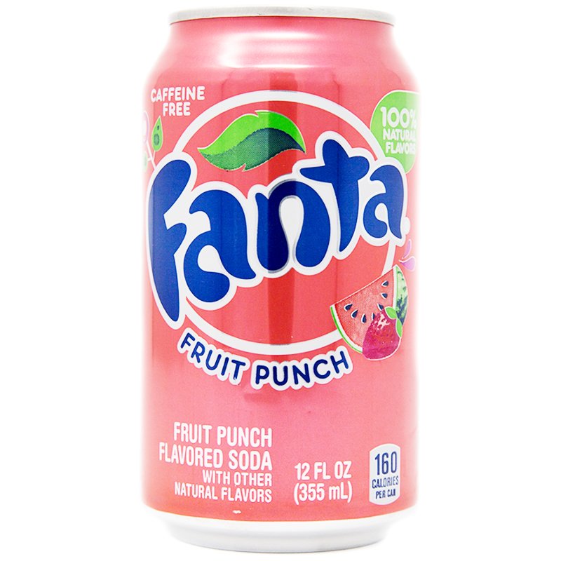 Fanta "Fruit Punch" 355ml - 25% rabatt