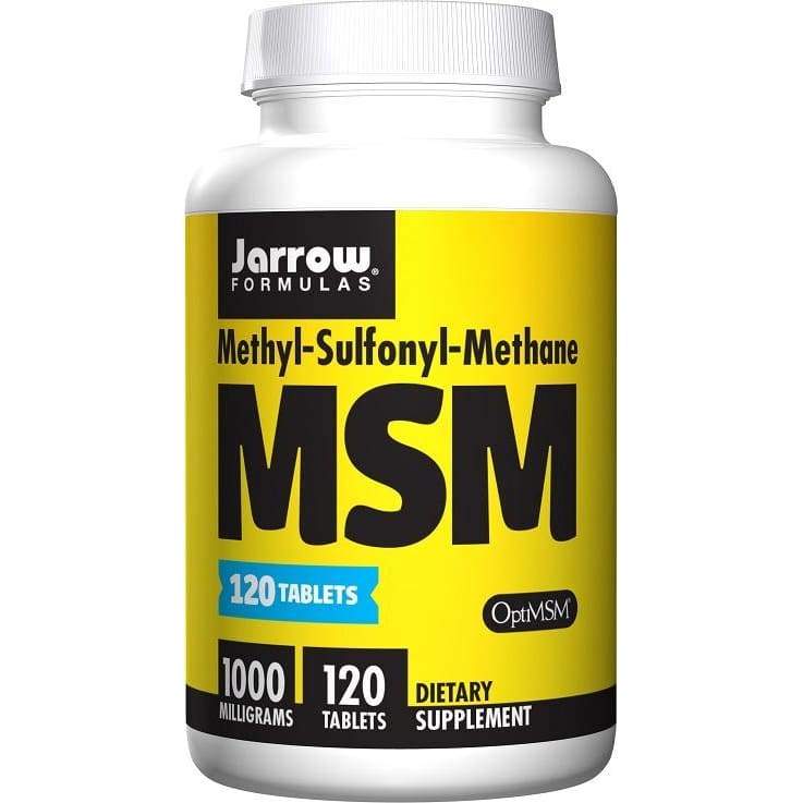 MSM (Methyl-Sulfonyl-Methane Sulfur), 1000mg - 120 tablets