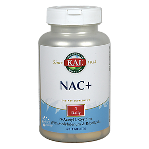 NAC with Molybdenum & Riboflavin (60 Tablets)