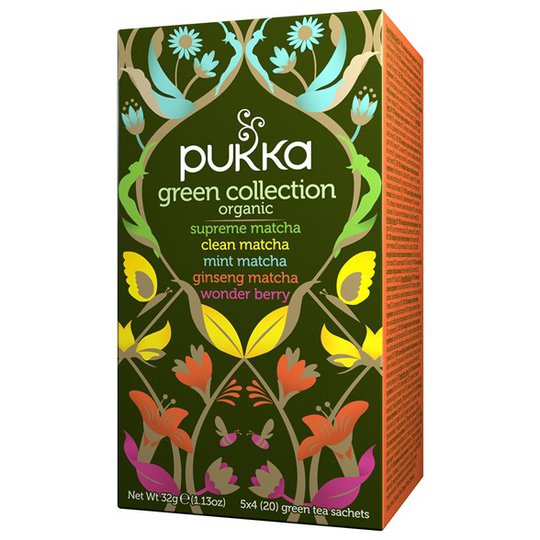 Pukka Herbs Green Collection, 20 påsar