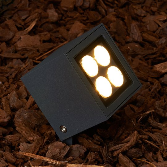 Charlie-maapiikkivalaisin LEDeillä ulos, IP65