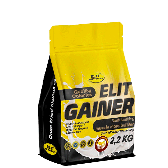 ELIT GAINER - Lactose free, 2200 g